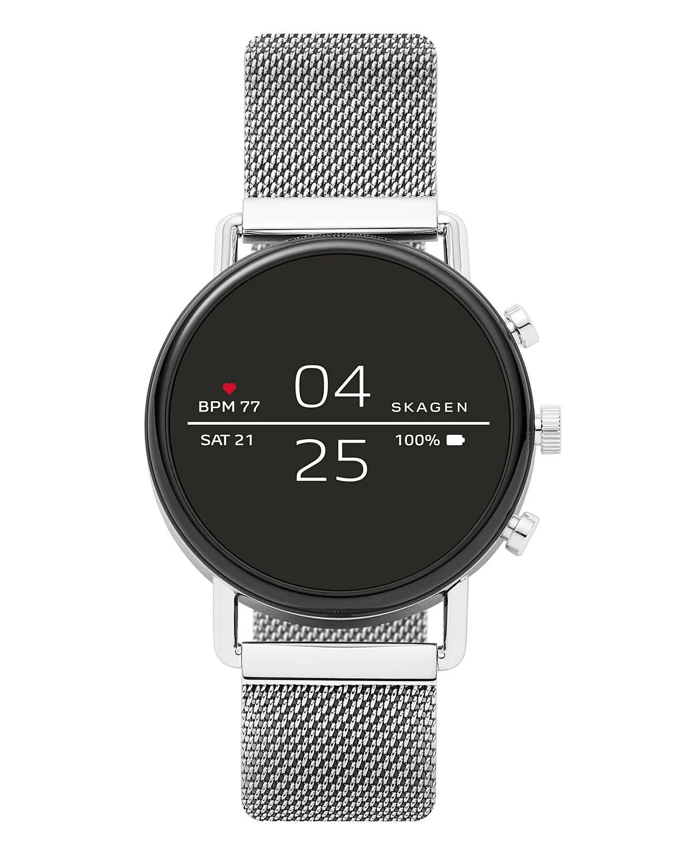 Skagen Connected Gen 4 Digital Silver Tone Bracelet Watch