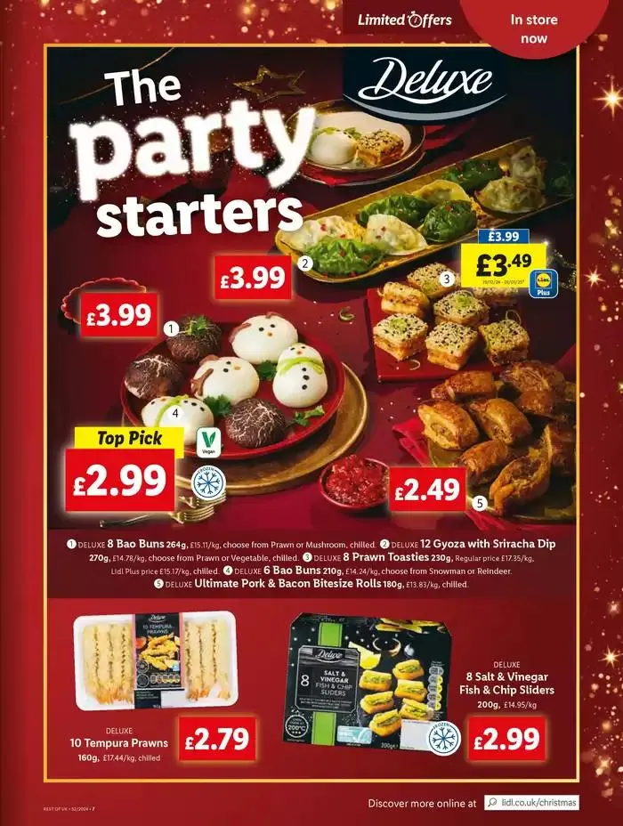 Great offer for all customers from 26 December to 1 January 2025 - Catalogue Page 7