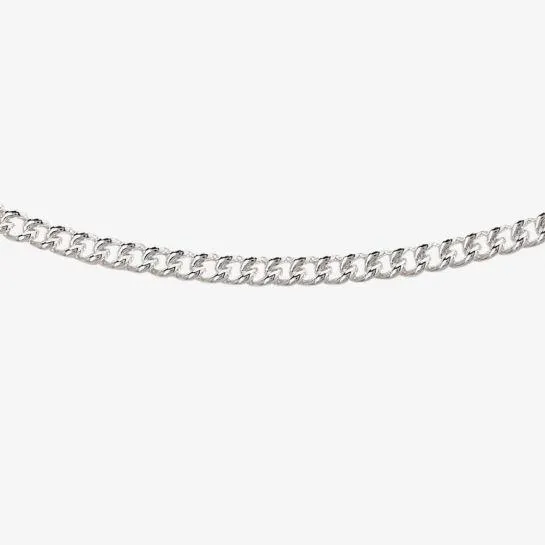 Sterling Silver 16inch Curb Chain S18C16
