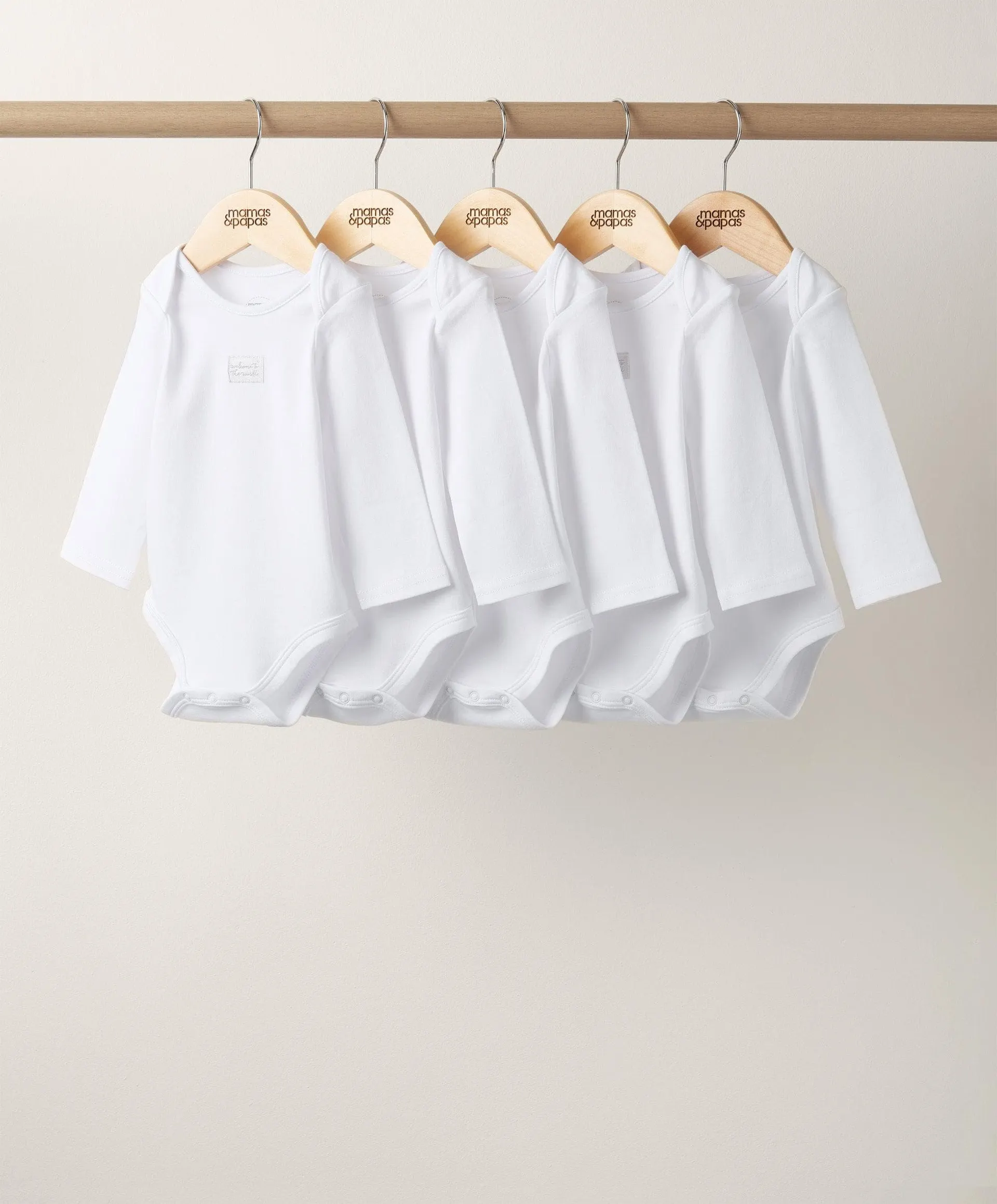 Long Sleeved Bodysuits (Set of 5)