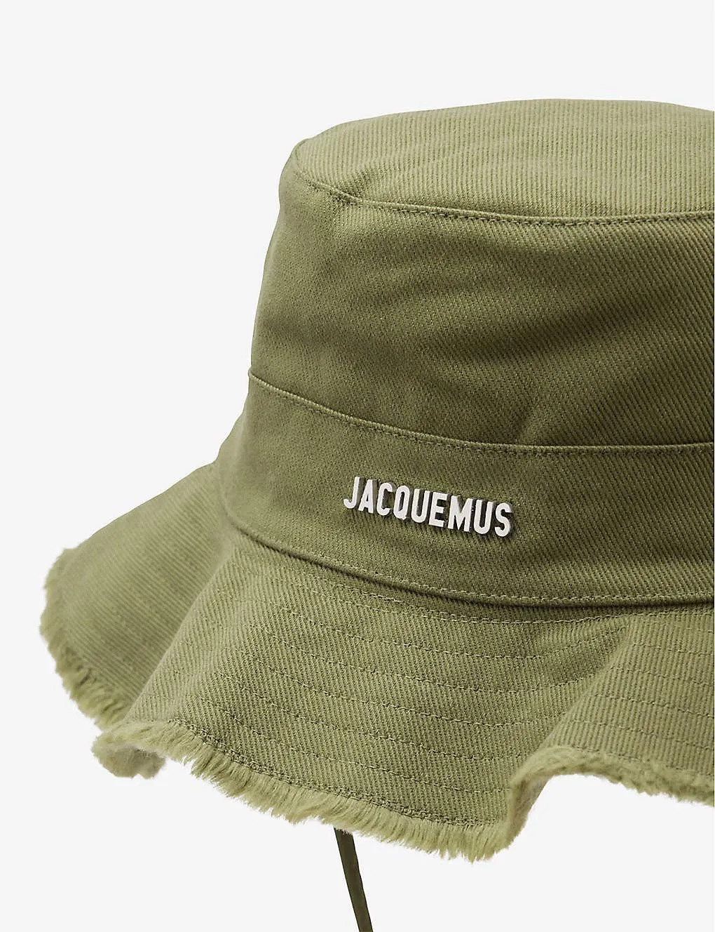 JACQUEMUS Le Bob Artichaut cotton-twill bucket hat