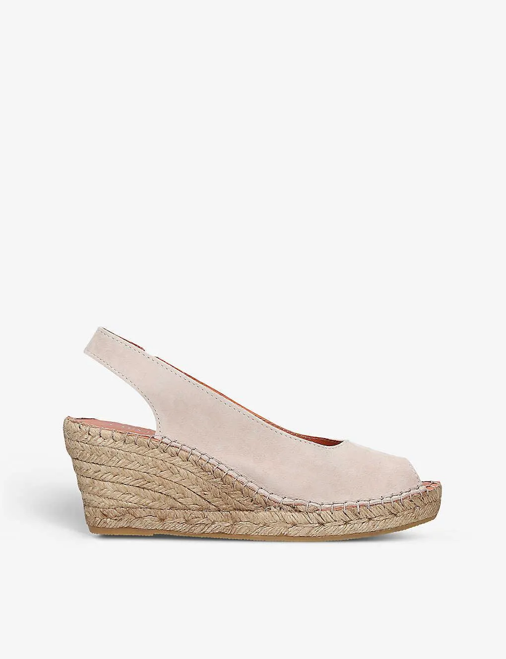 Sharon 2 open-toe suede wedge espadrilles