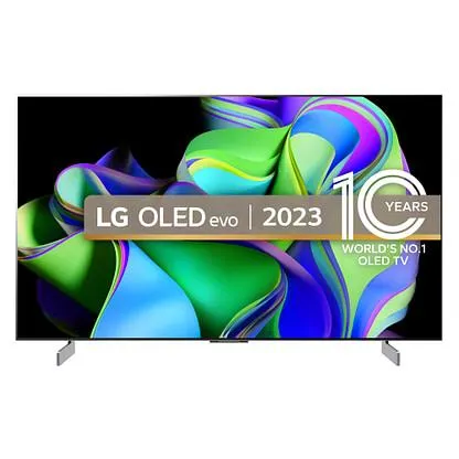 LG OLED42C34LA 2023 42″ C3 OLED 4K Smart TV – BLACK