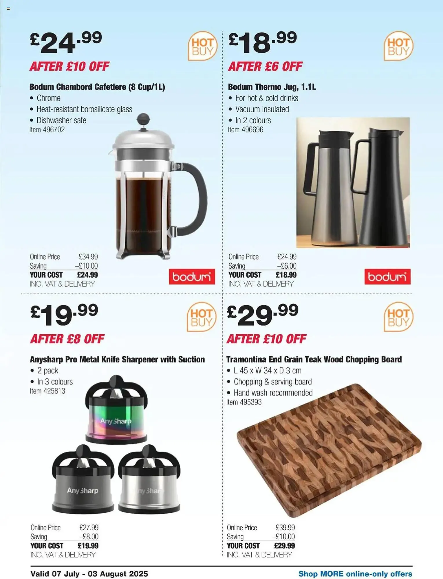 Costco leaflet from 7 July to 3 August 2025 - Catalogue Page 34