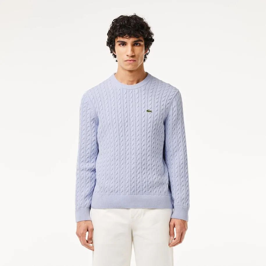 Cable Knit Cotton Sweater