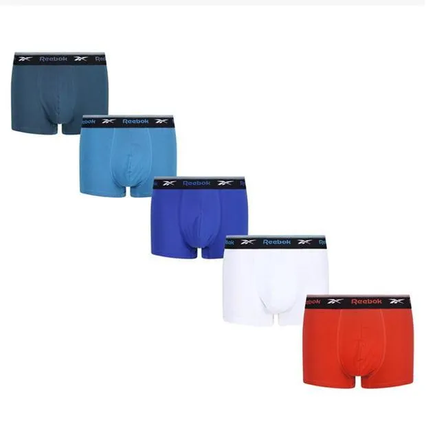 5 Pack Logo Boxer Shorts Mens
