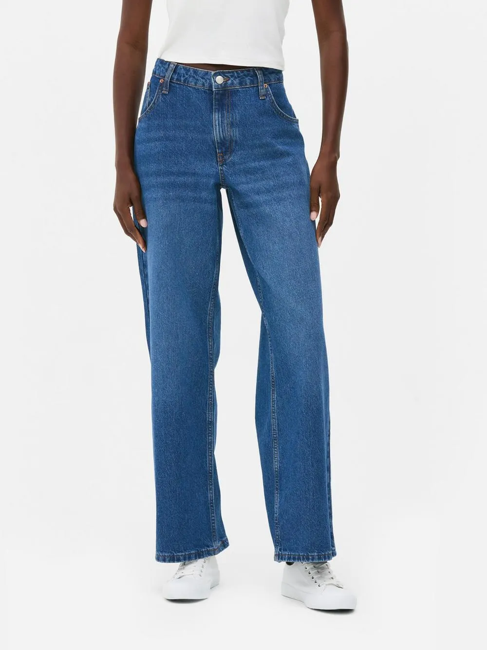 Baggy Straight Leg Jeans