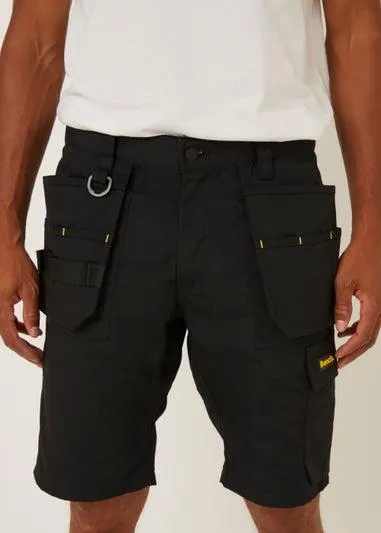 Bench Black Work Shorts - 38 Waist Regular