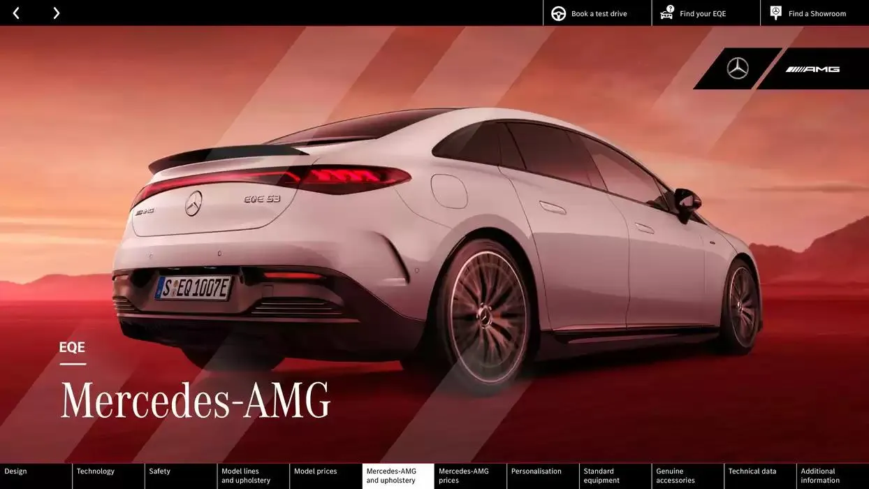 Mercedes Benz EQE Saloon from 24 October to 24 October 2025 - Catalogue Page 37