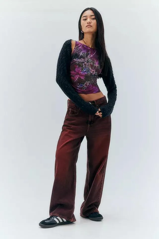 UO - Boléro en tricot flammé