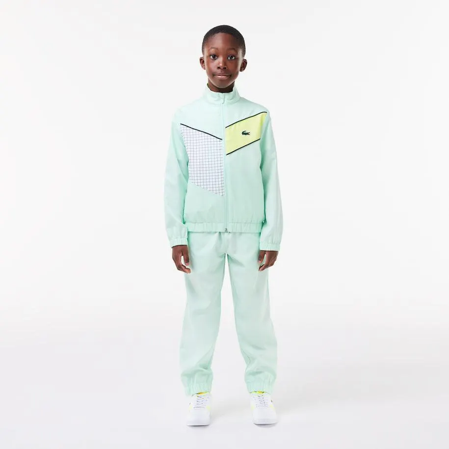 Colourblock tennis tracksuit