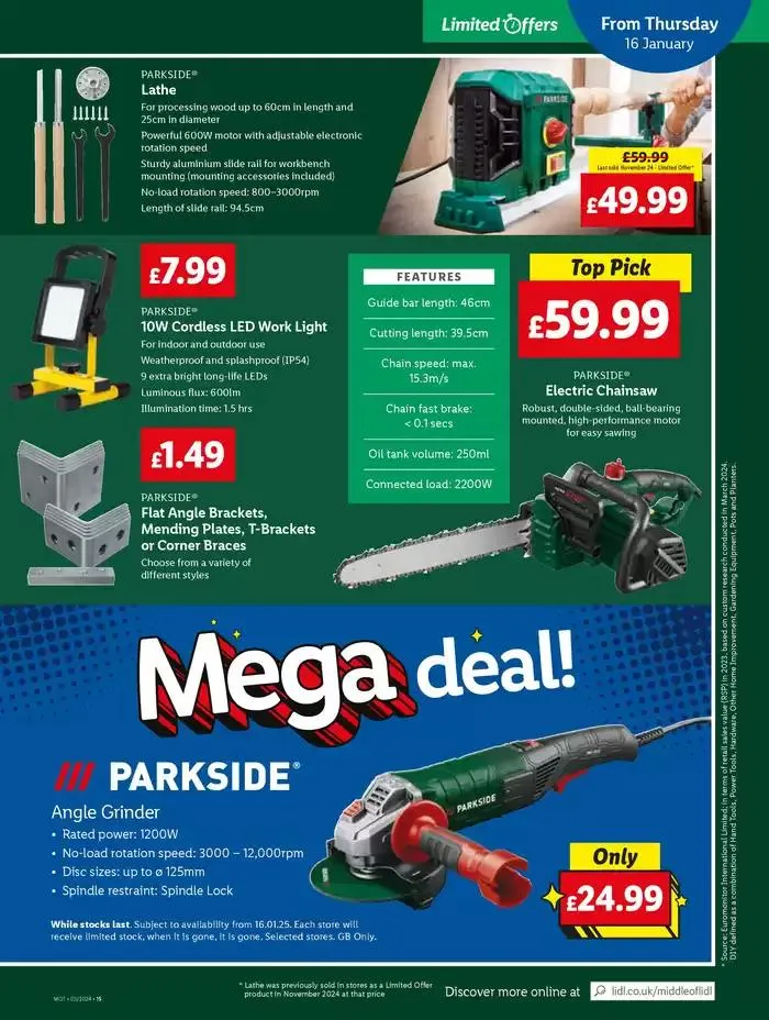 Exclusive bargains from 16 January to 23 January 2025 - Catalogue Page 15