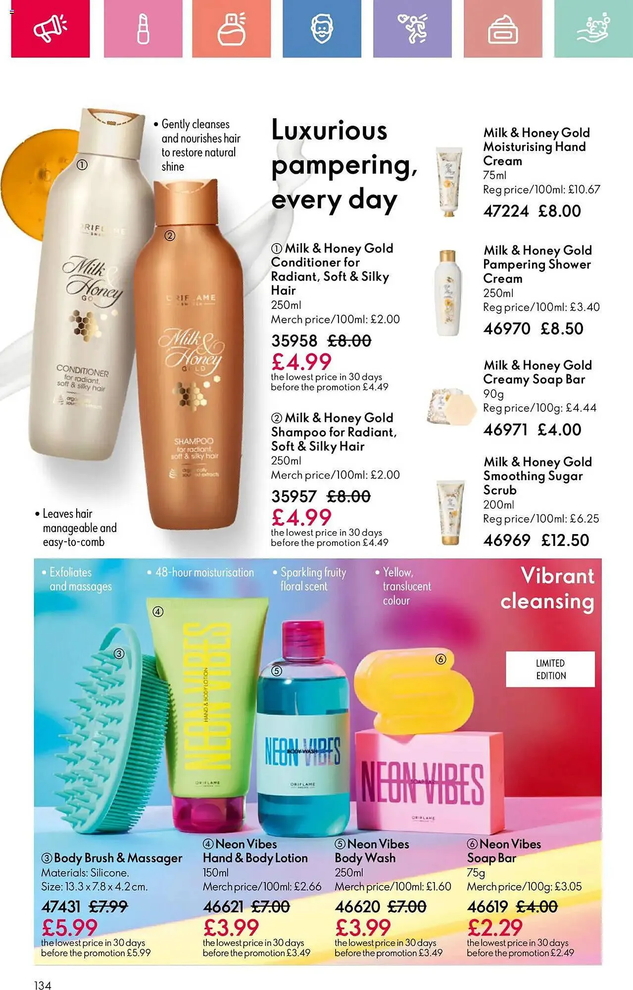 Oriflame leaflet from 31 July to 20 August 2025 - Catalogue Page 134