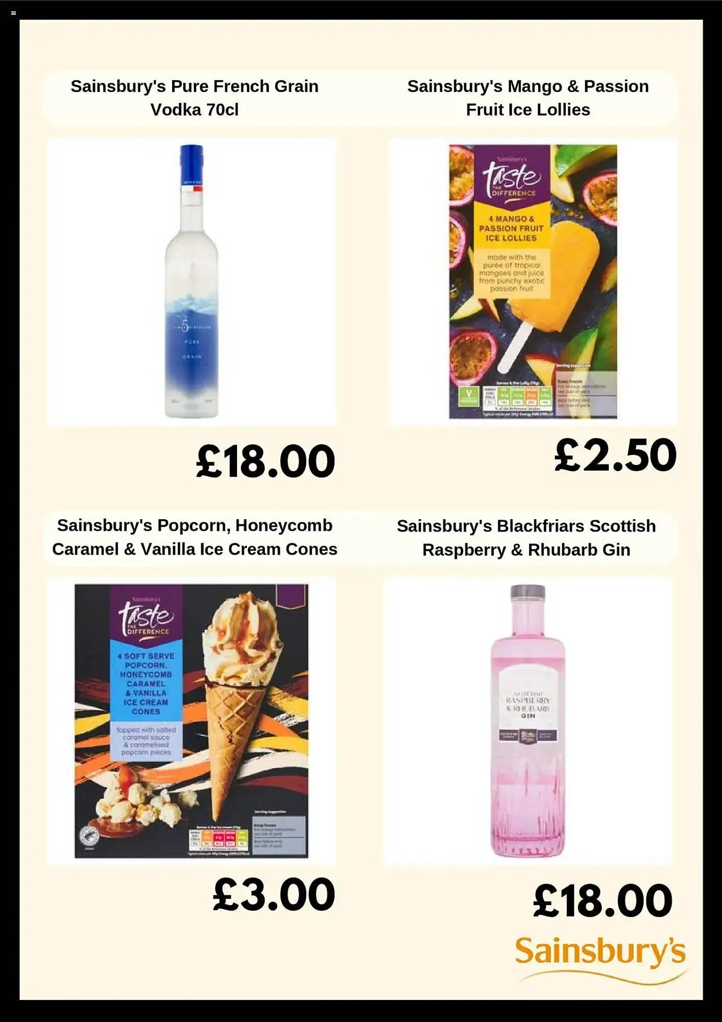 Sainsbury's leaflet from 22 April to 28 April 2025 - Catalogue Page 3
