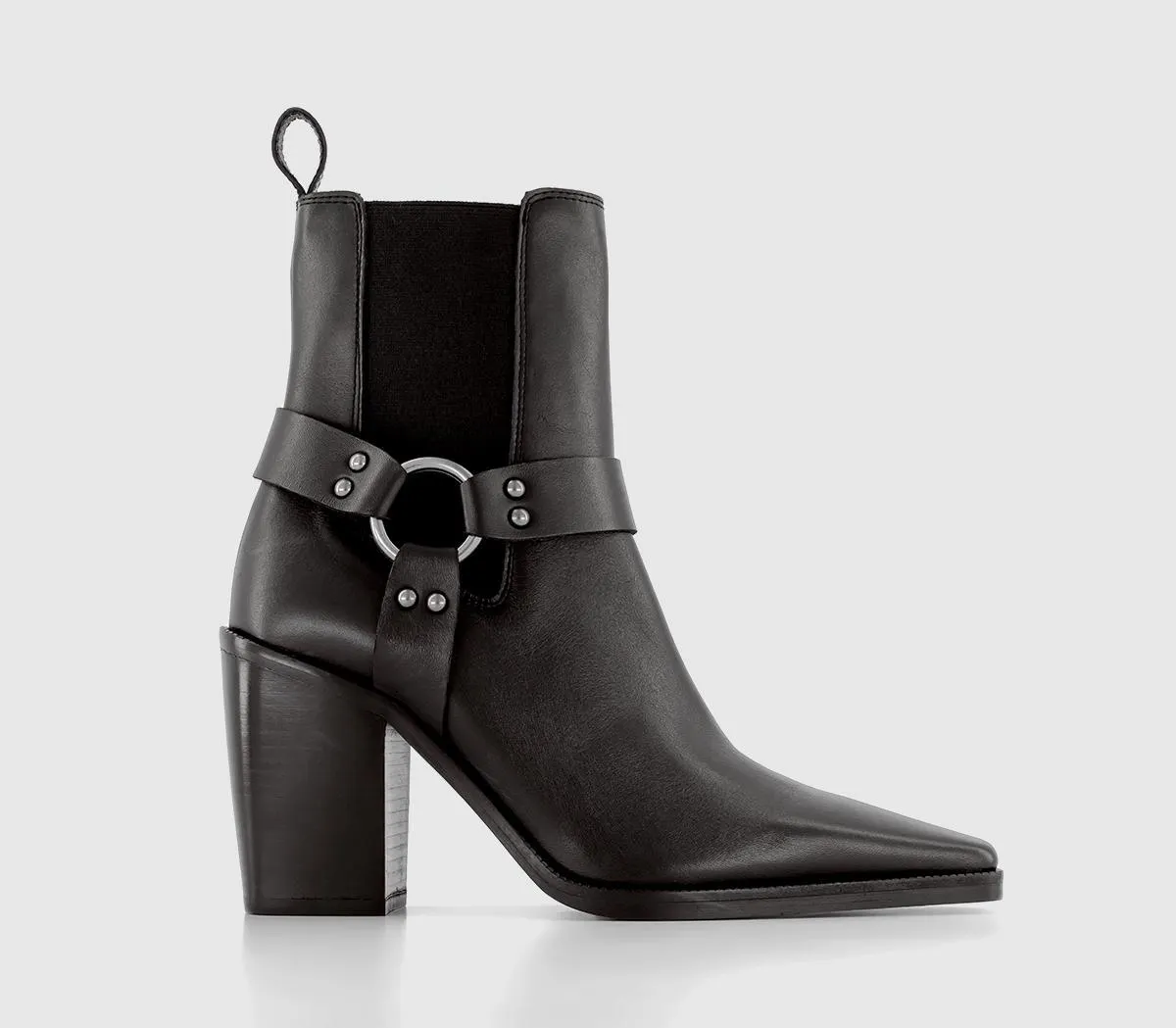 Atlanta Harness Detail Western Boots