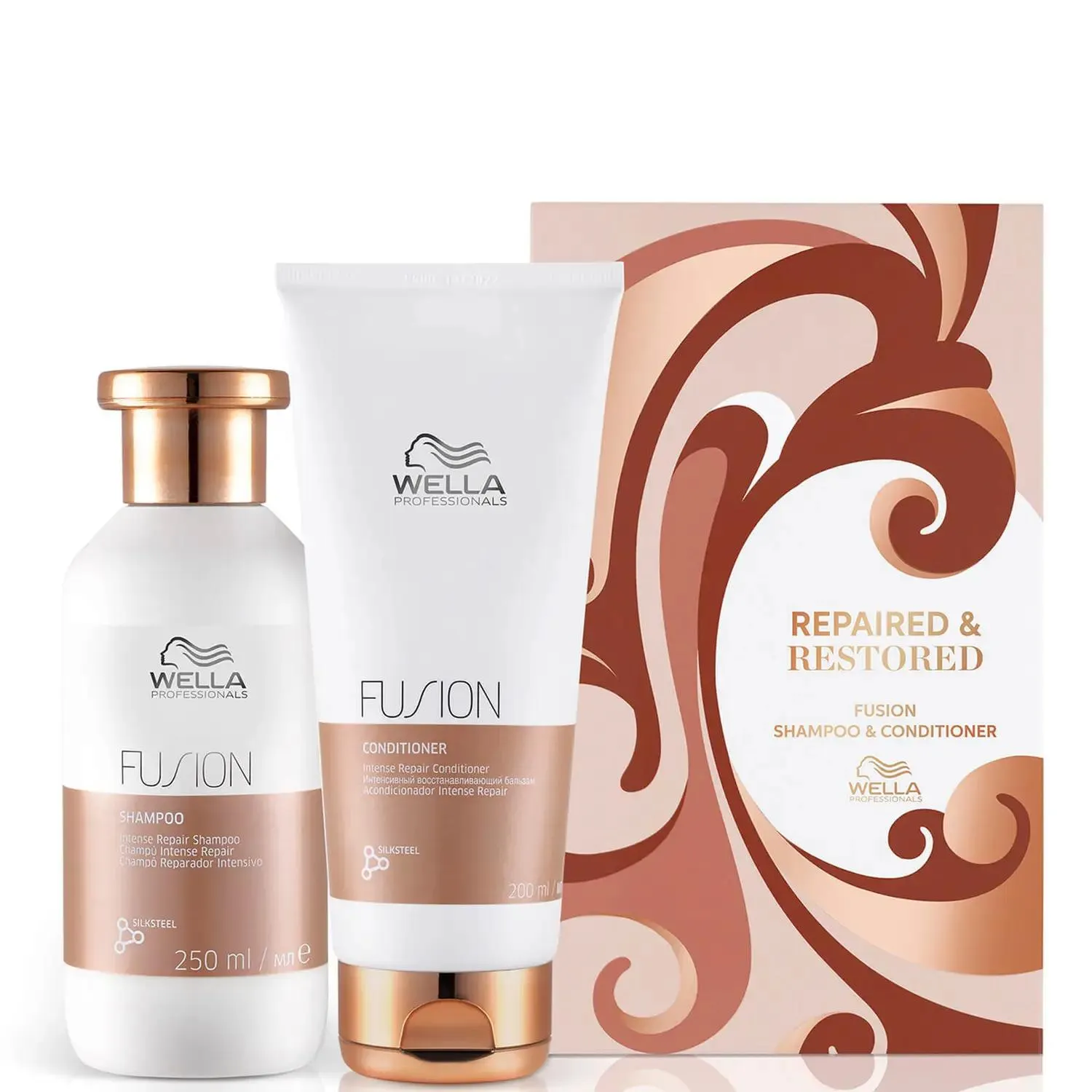 Wella Professionals Care Fusion Repaired and Restored Hair Gift Set (Worth £36.50)