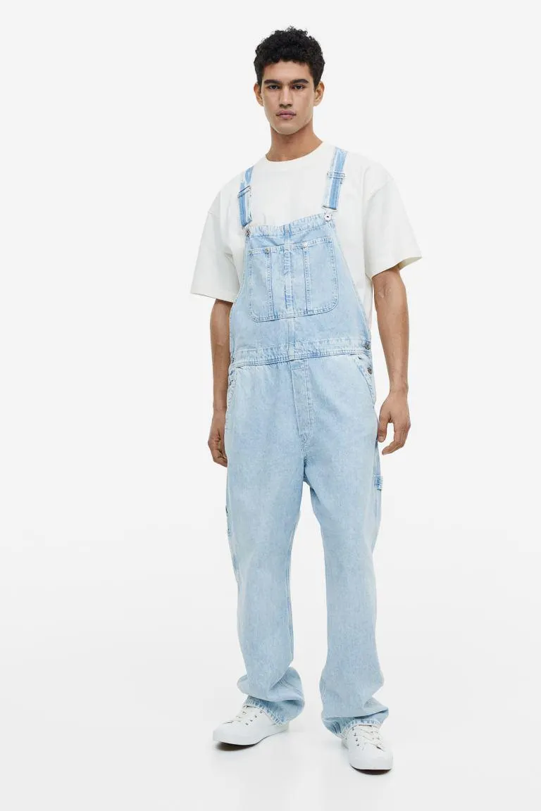 Relaxed Fit Denim dungarees