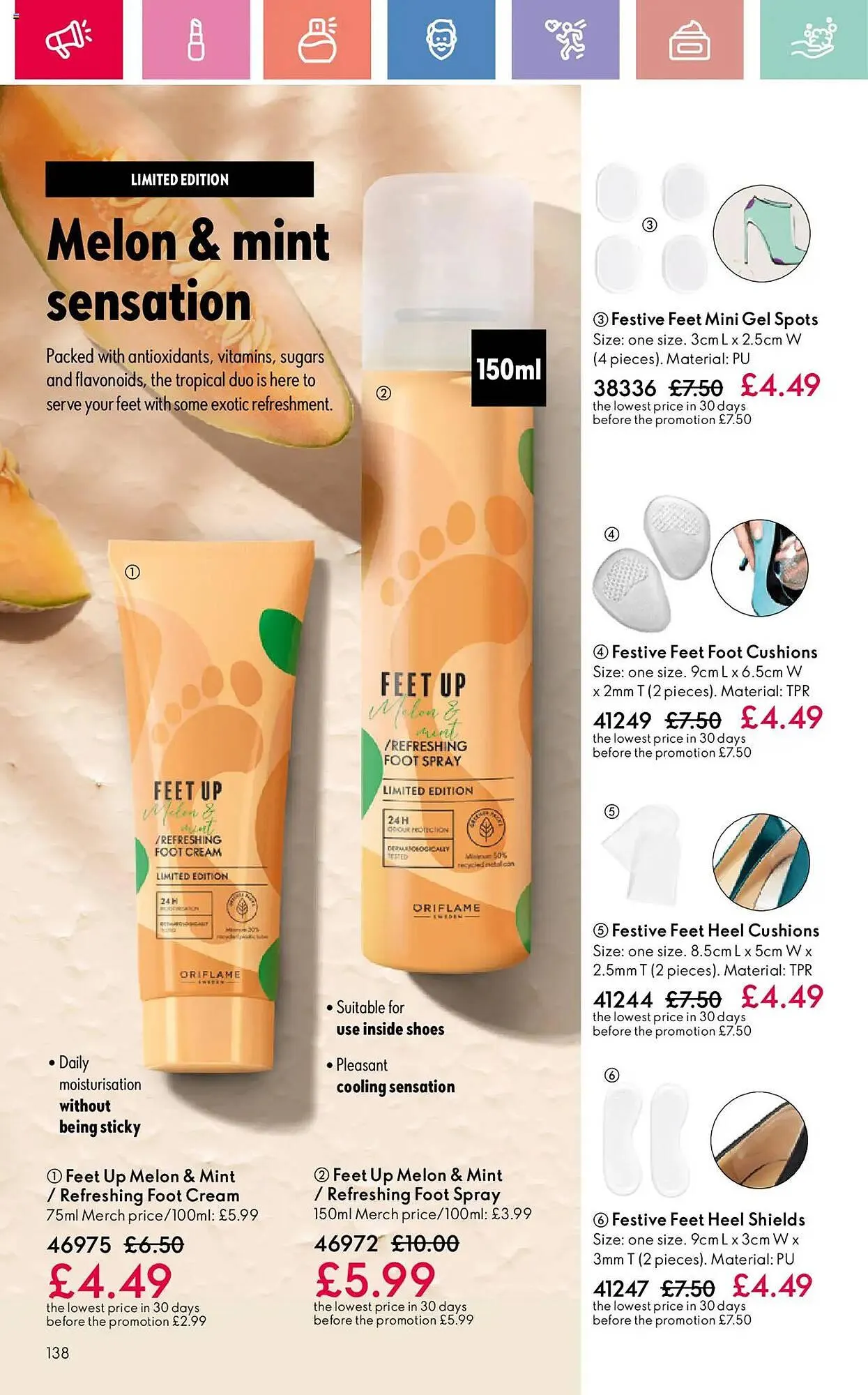Oriflame leaflet from 10 July to 30 July 2025 - Catalogue Page 138