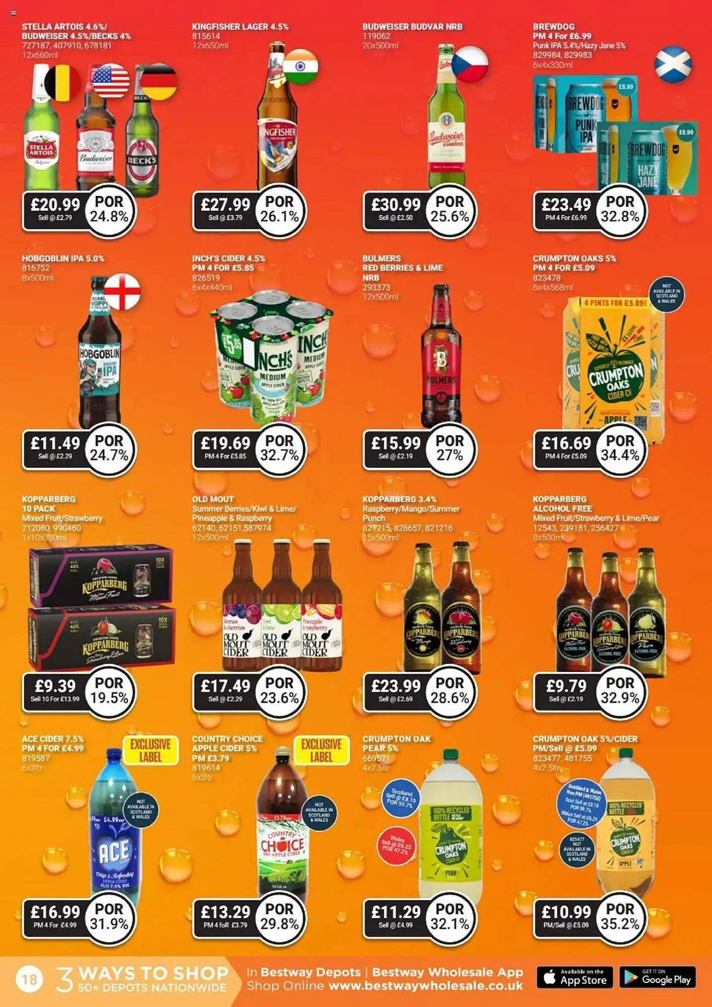 Bestway leaflet from 10 October to 6 November 2025 - Catalogue Page 18