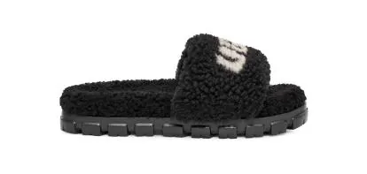 Cozetta Curly Graphic Slipper