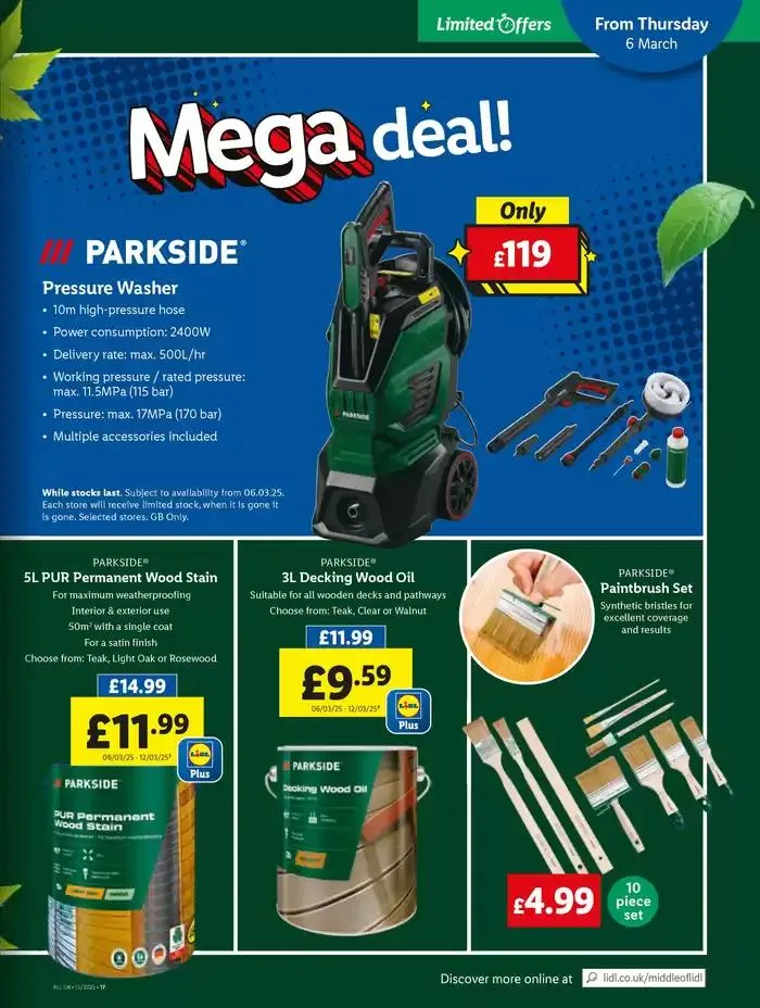 Current bargains and offers from 6 March to 12 March 2025 - Catalogue Page 17