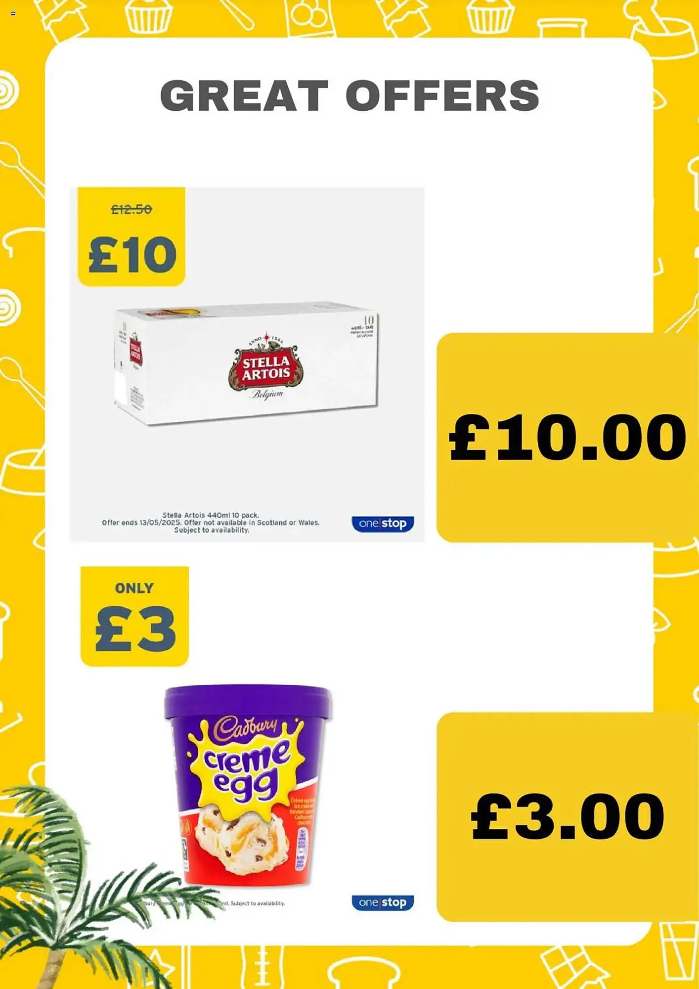 One Stop leaflet from 29 April to 28 June 2025 - Catalogue Page 7