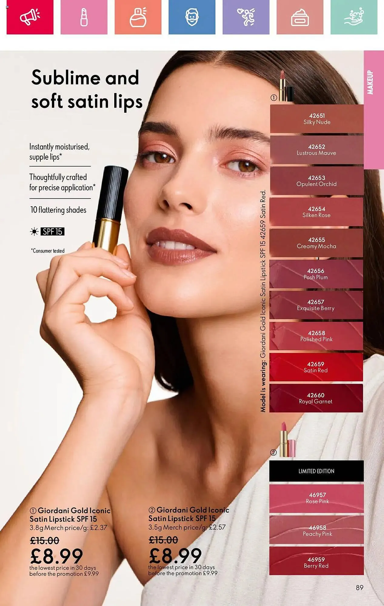 Oriflame leaflet from 31 July to 20 August 2025 - Catalogue Page 89