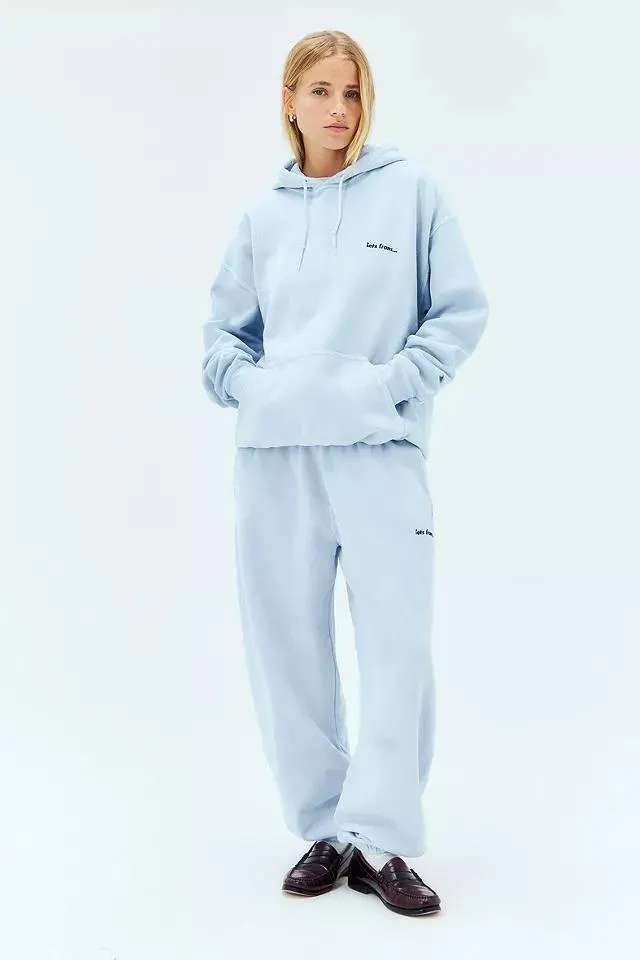 iets frans... Ice Blue Hoodie