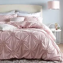 Freemans Home Pink Laila Duvet Cover Set