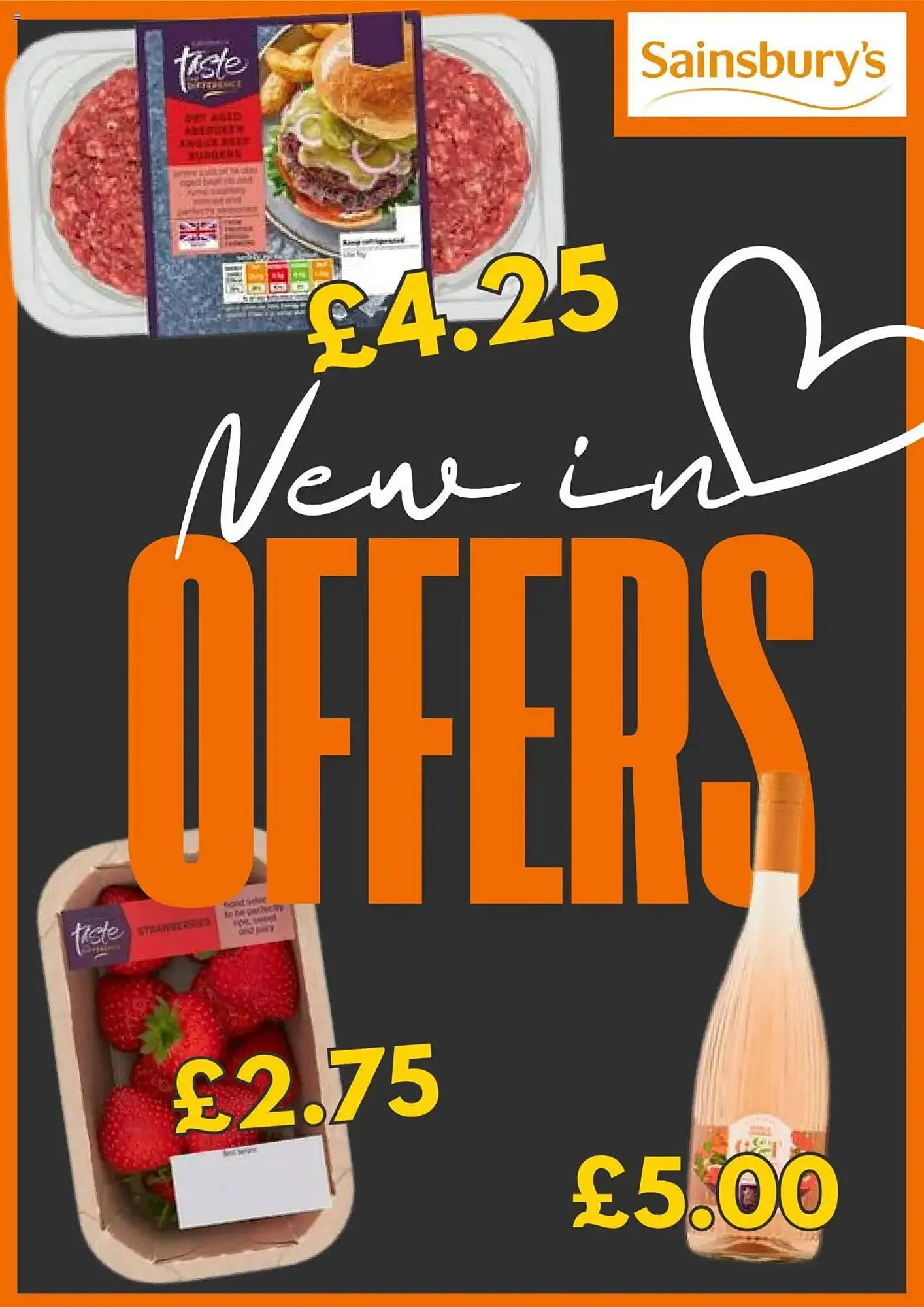 Sainsbury's leaflet from 22 April to 28 April 2025 - Catalogue Page 1