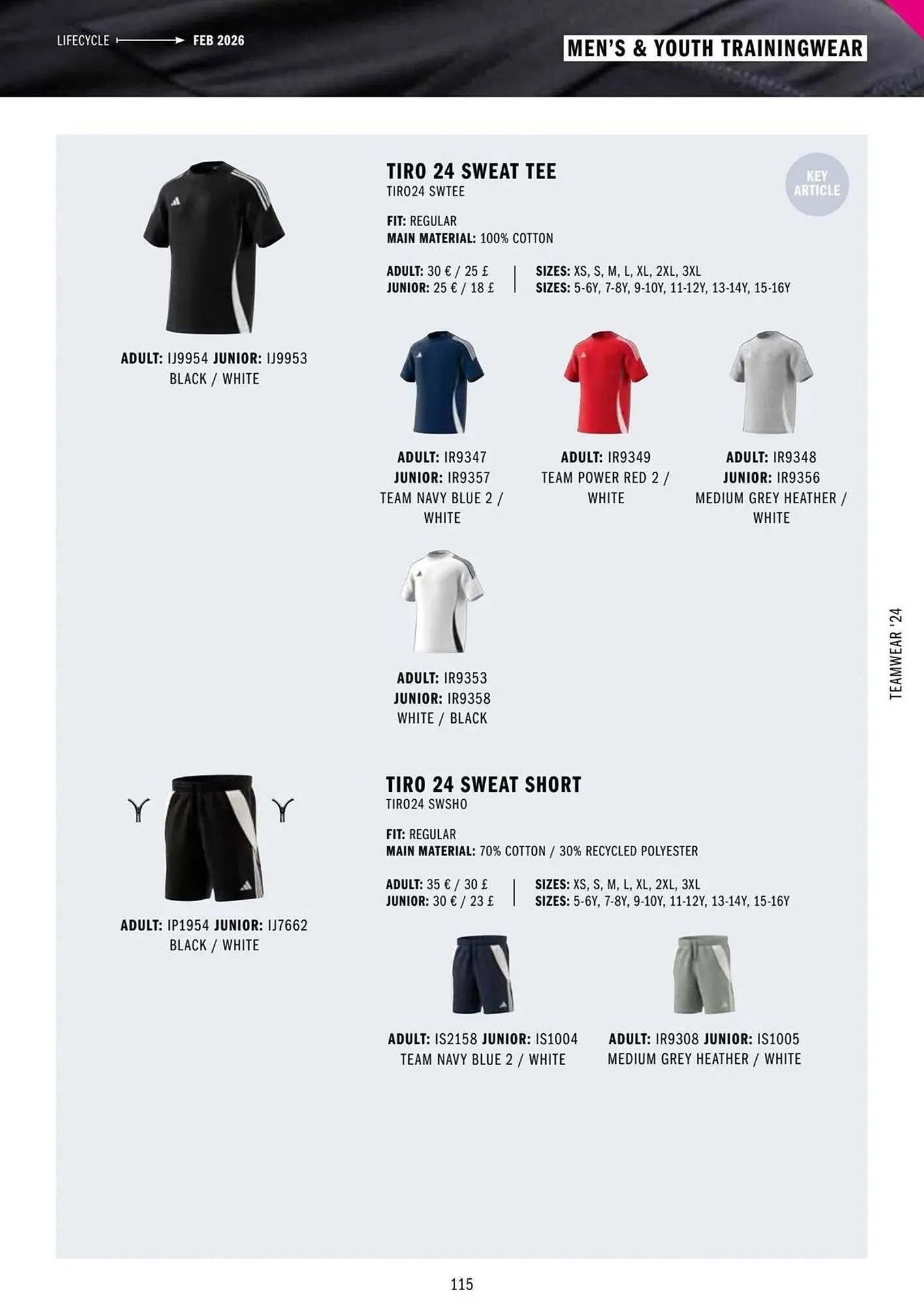 Adidas leaflet from 11 March to 31 December 2024 - Catalogue Page 115
