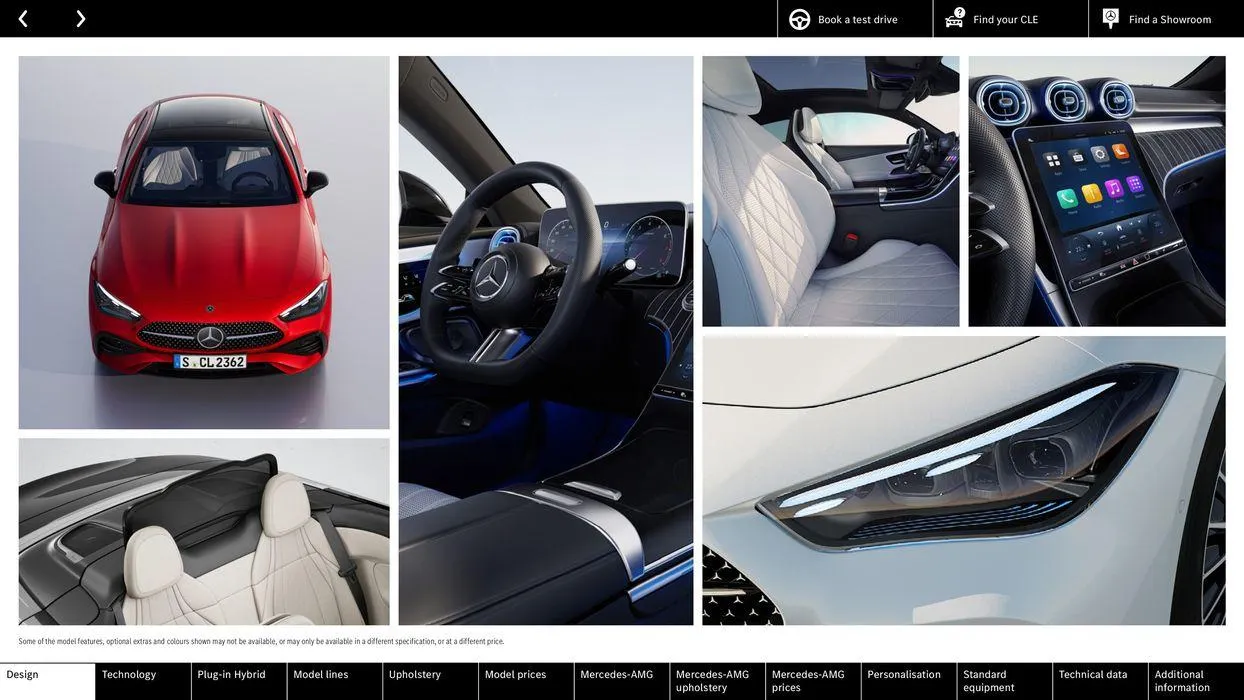 Mercedes Benz CLE Coupé from 22 August to 22 August 2025 - Catalogue Page 2
