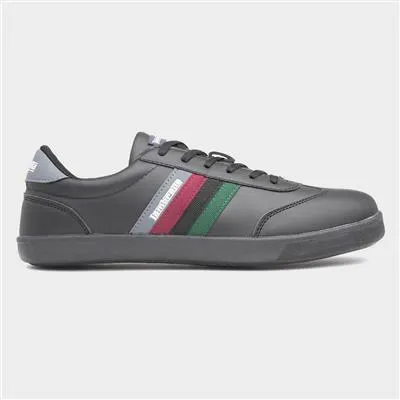 Vulkan Mens Black Lace Up Casual Shoe