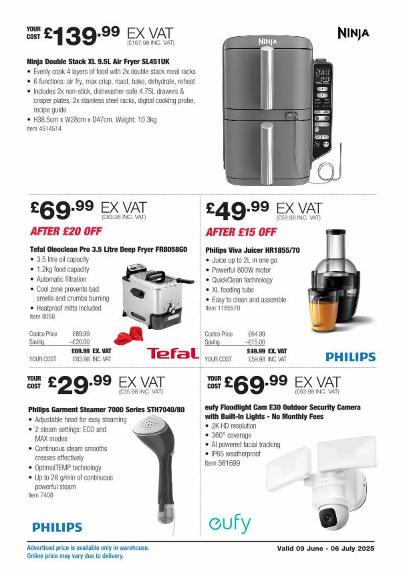 Costco leaflet from 9 June to 6 July 2025 - Catalogue Page 6