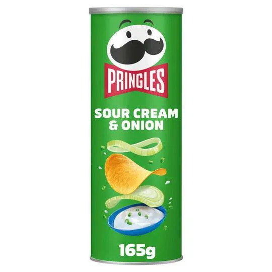 Pringles Sour Cream & Onion 165g