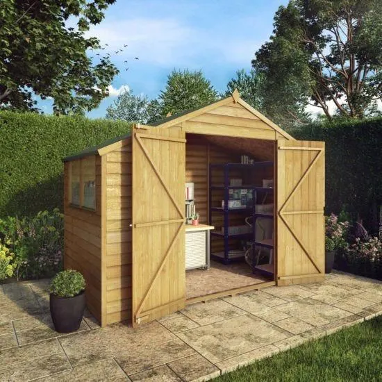 Mercia 5' x 10' Overlap Apex Shed