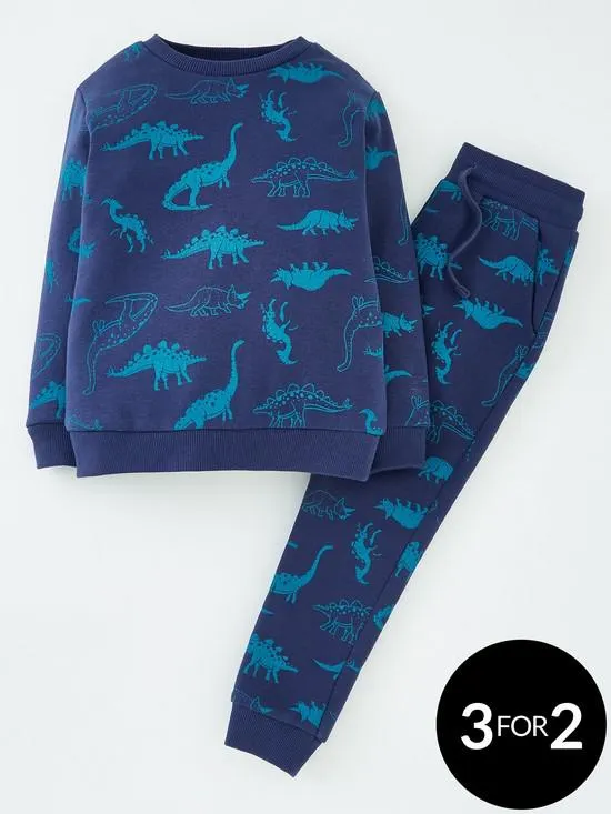 Long Sleeve Dino Jog Set