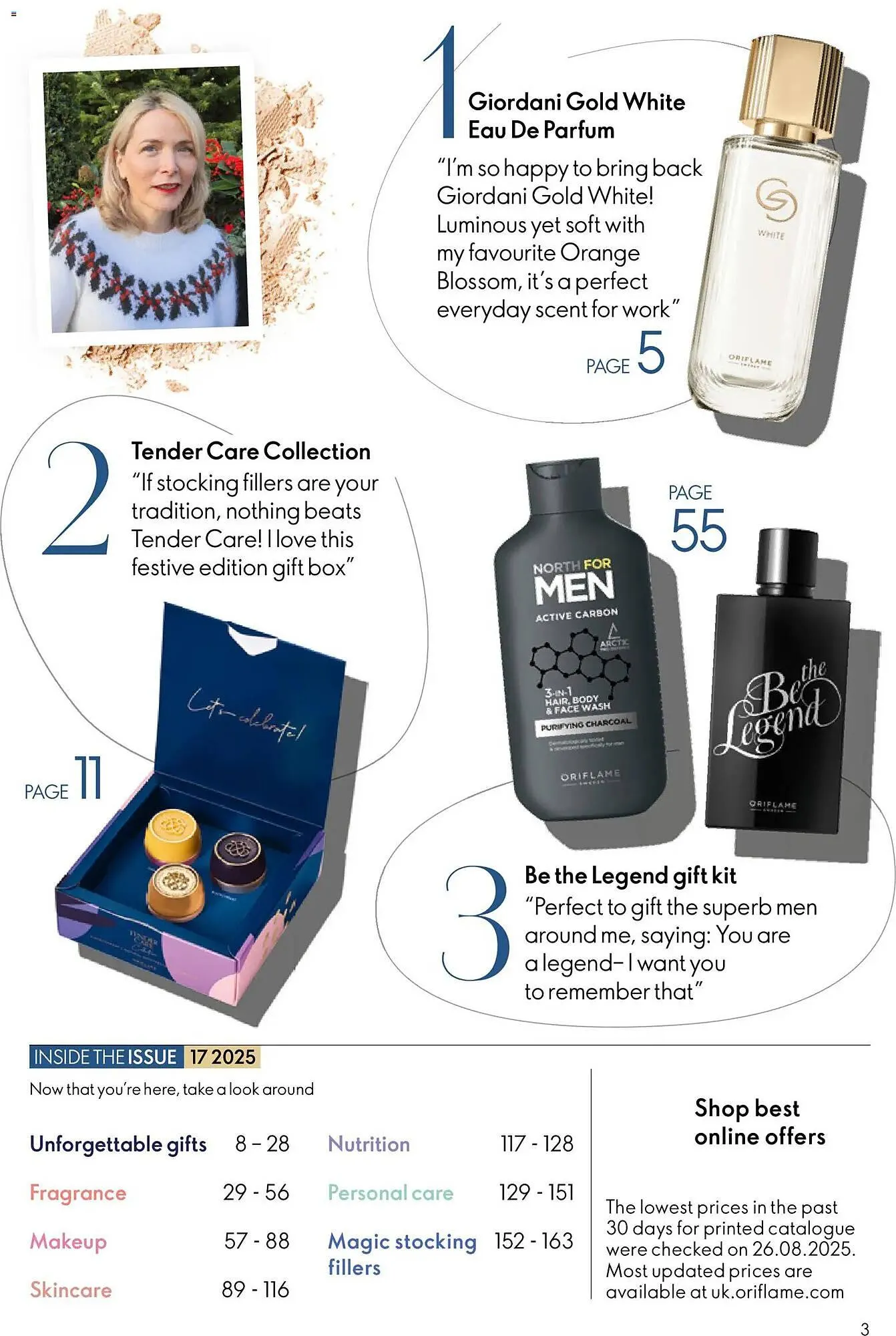 Oriflame catalogue from 3 December to 23 December 2025 - Catalogue Page 3
