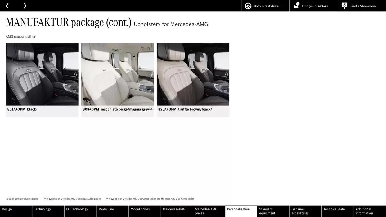 Mercedes Benz New G-Class from 11 October to 11 October 2025 - Catalogue Page 60