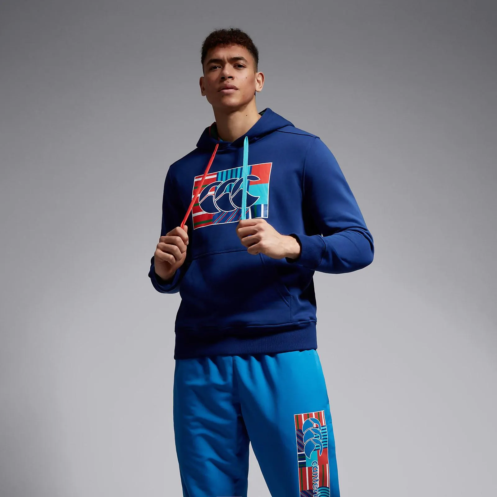 MENS UGLIES OVERHEAD HOODY BLUE