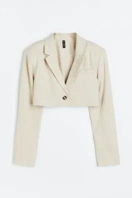 Cropped blazer