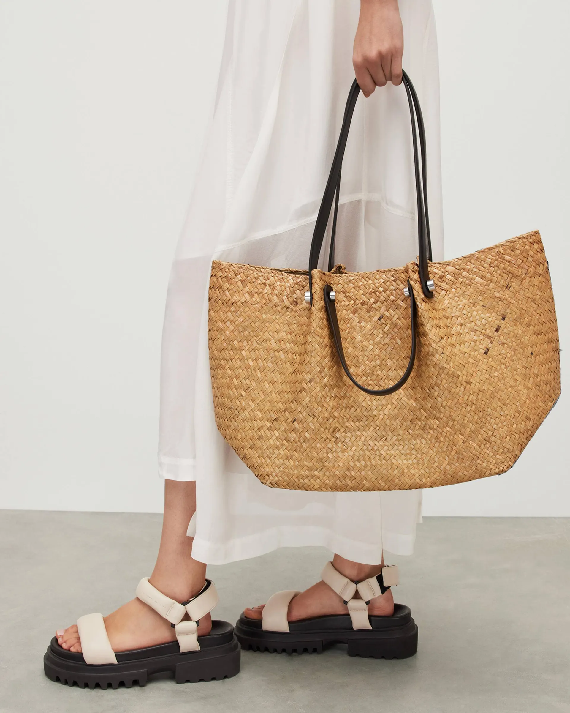 Allington Straw Tote Bag