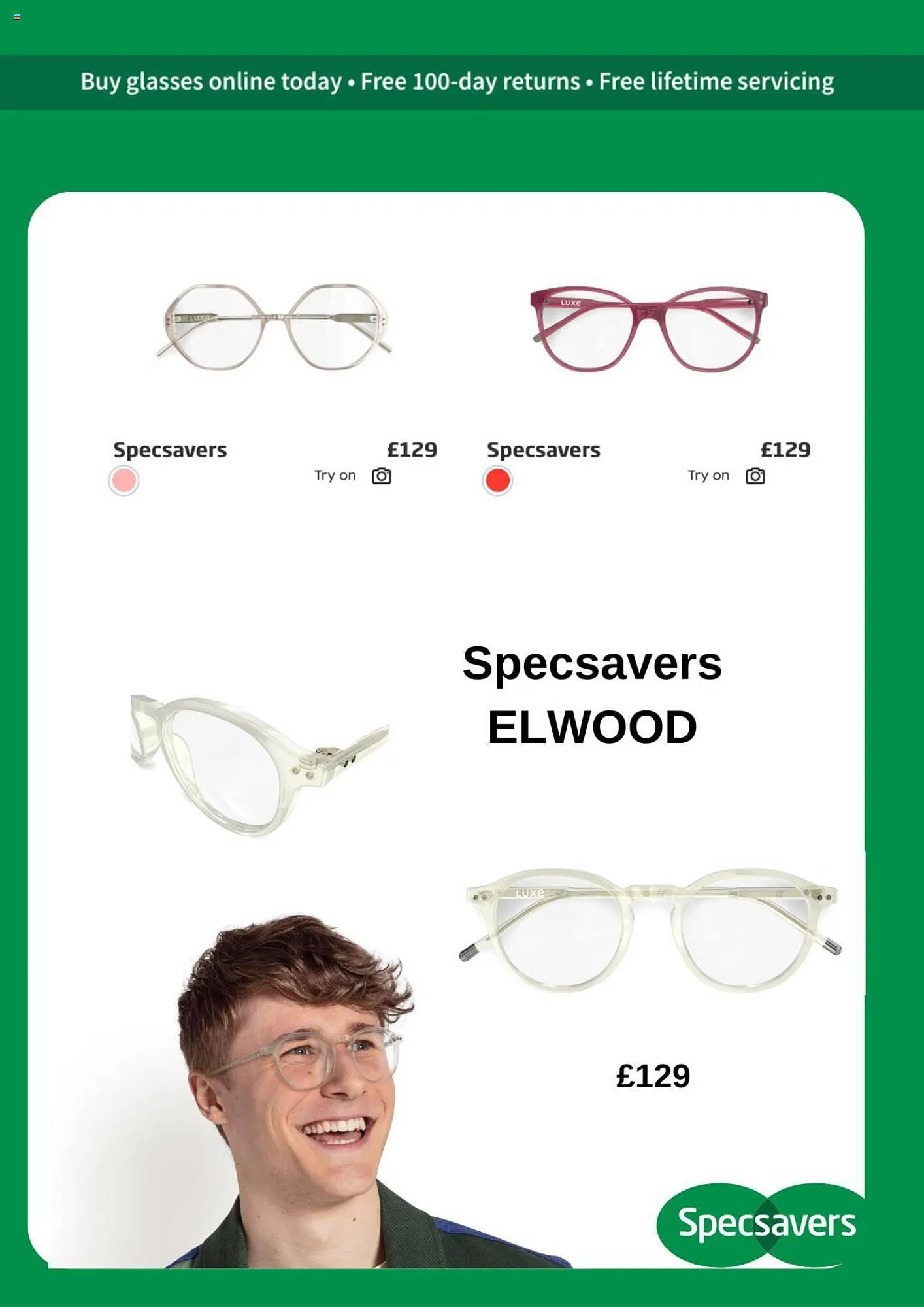 Specsavers leaflet from 28 November to 28 December 2023 - Catalogue Page 2