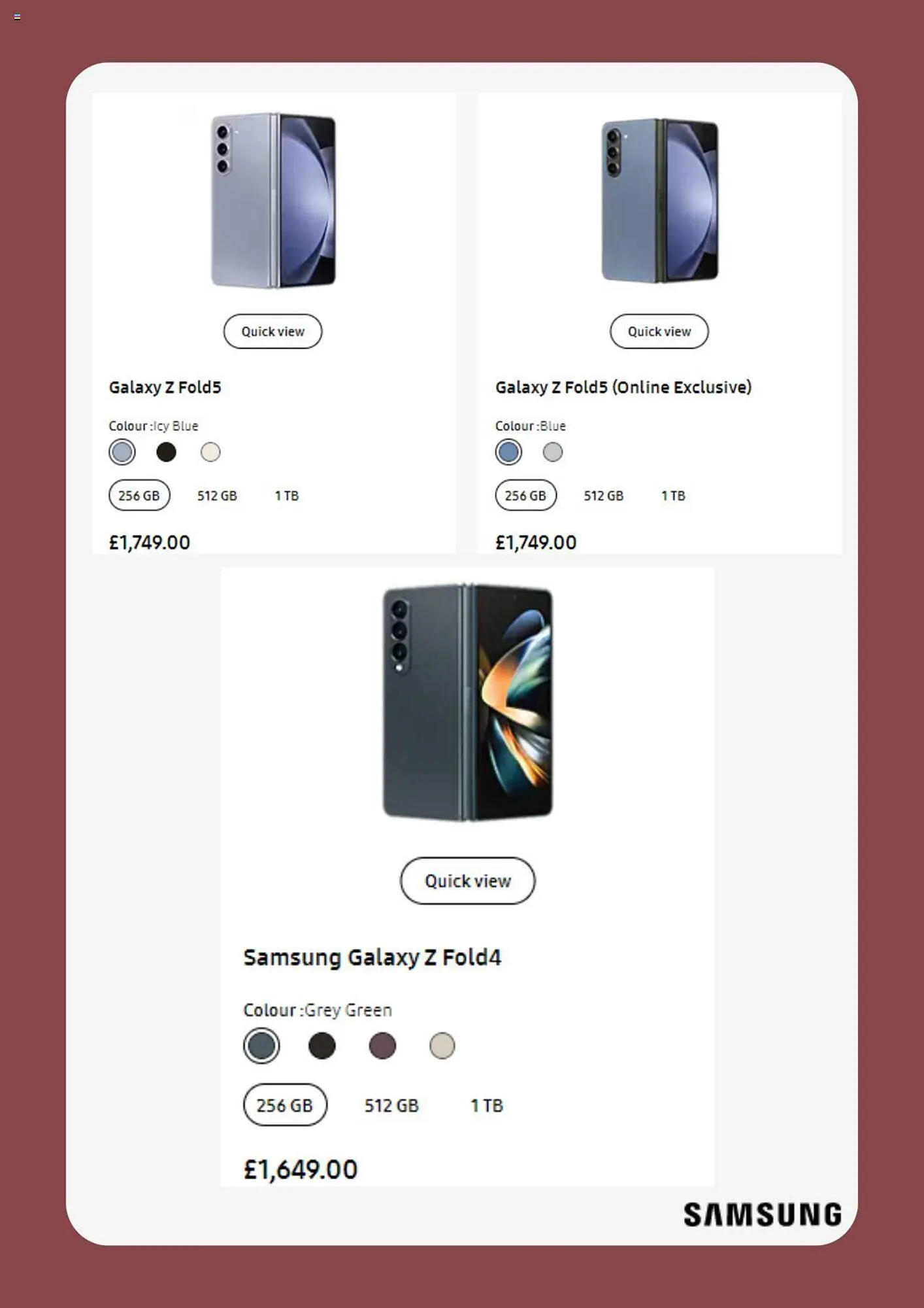 Samsung Catalog from 6 September to 6 December 2023 - Catalogue Page 3