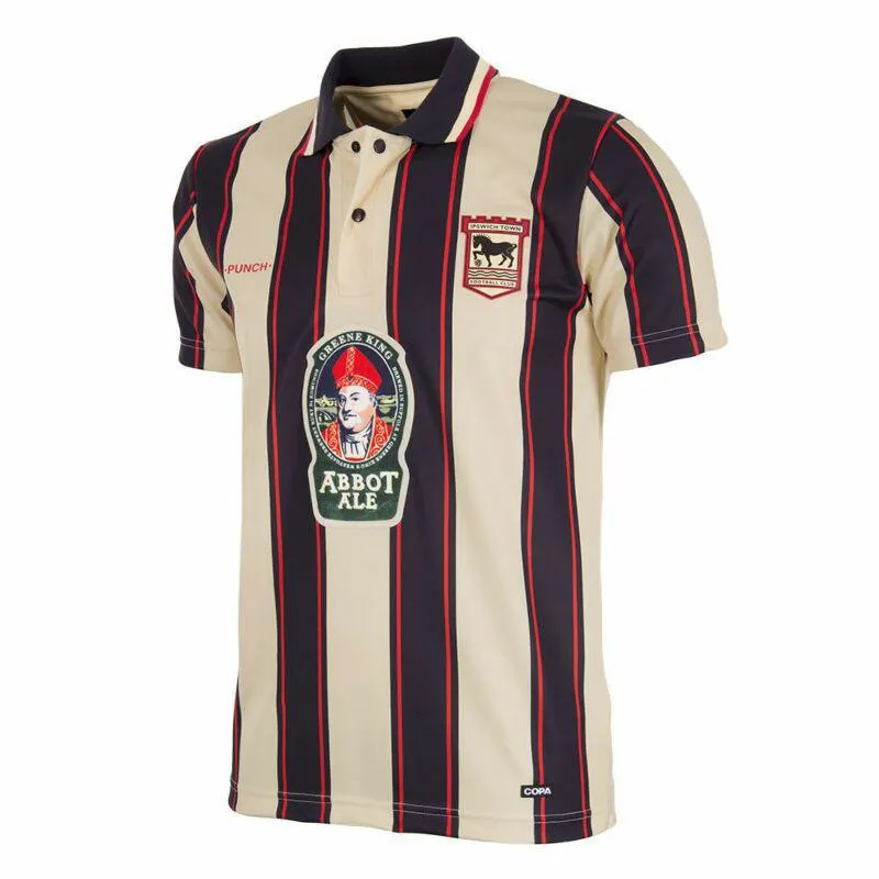 Copa Ipswich Town Away Retro Shirt 1997-1998