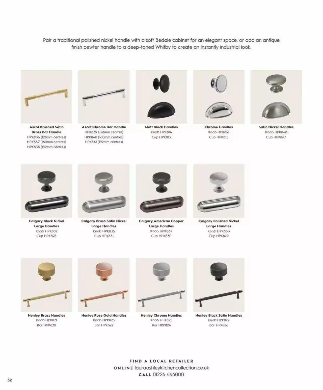 Laura Ashley - Kitchen Collection from 2 September to 18 January 2024 - Catalogue Page 52