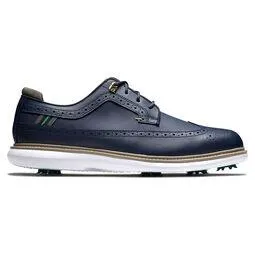FootJoy Men's Traditions Long Wing Waterproof Spiked Golf Shoes