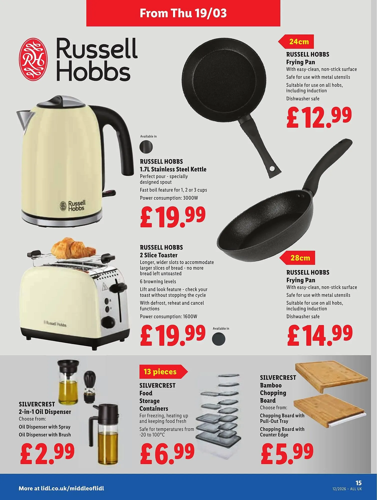 Lidl leaflet from 19 March to 25 March 2026 - Catalogue Page 17