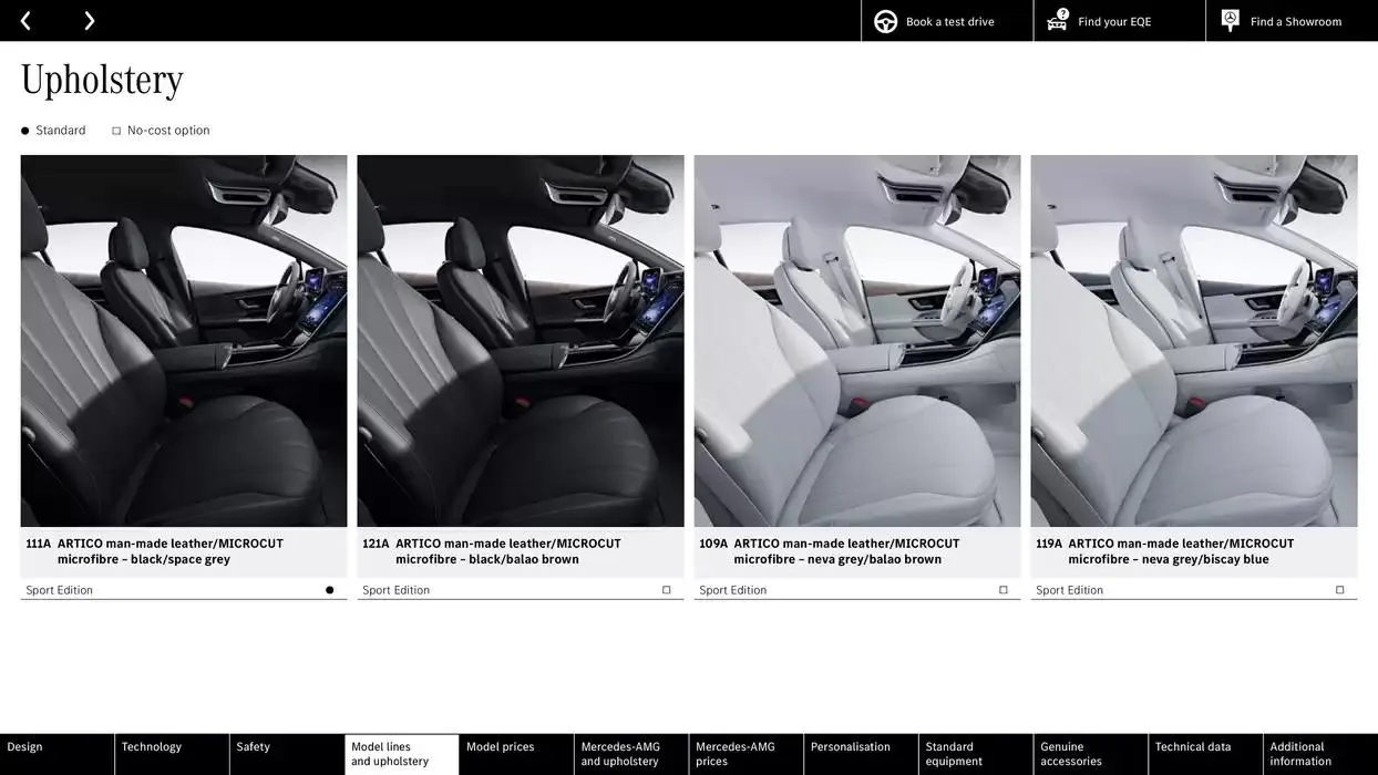 Mercedes Benz EQE Saloon from 24 October to 24 October 2025 - Catalogue Page 34