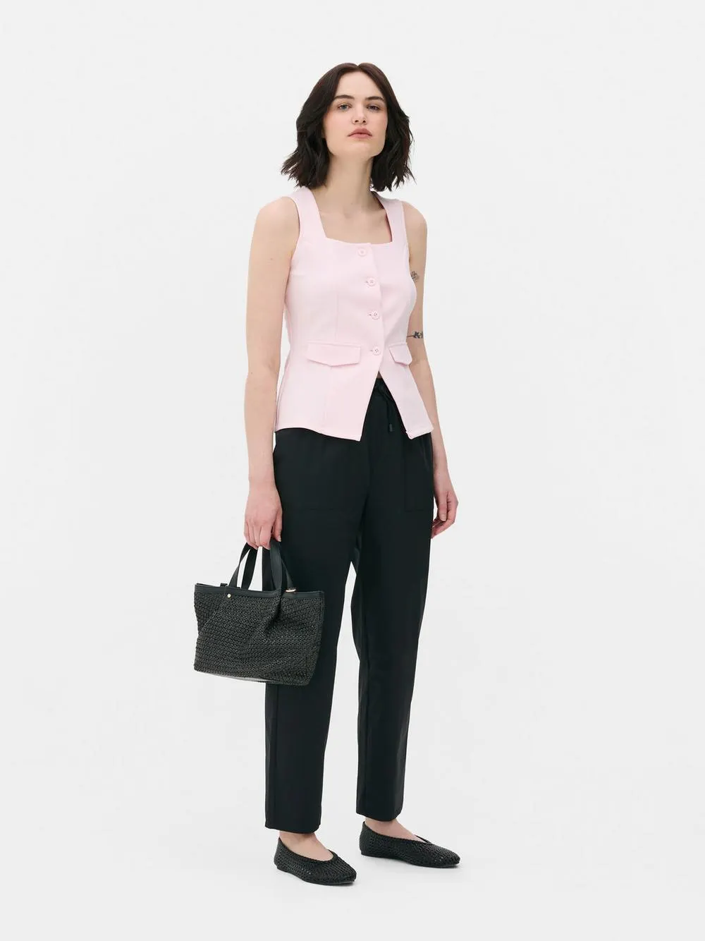 Square Neck Waistcoat